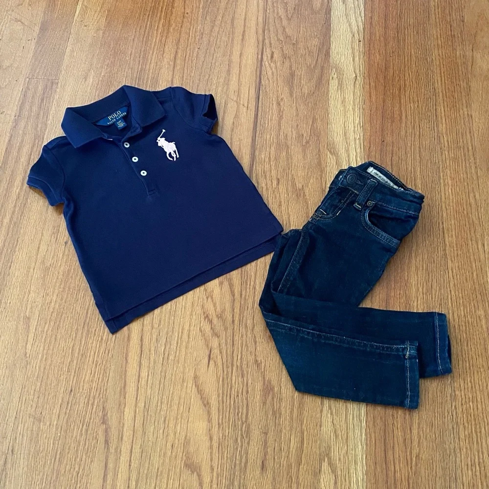 Ralph Lauren Girls Matching Set